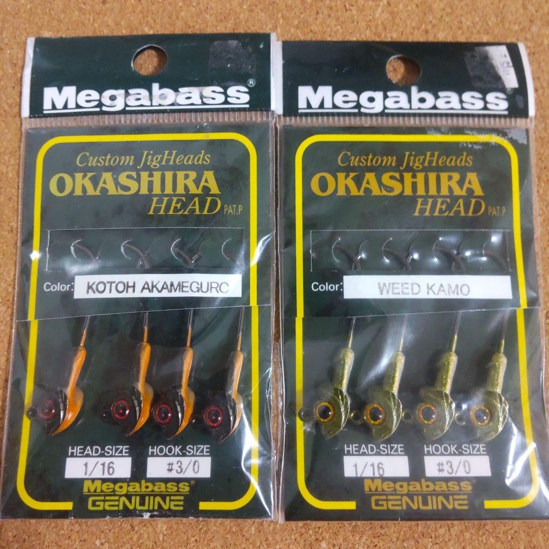 メガバス オカシラヘッド(ジグヘッド) 14セット56本 オールド Amazon