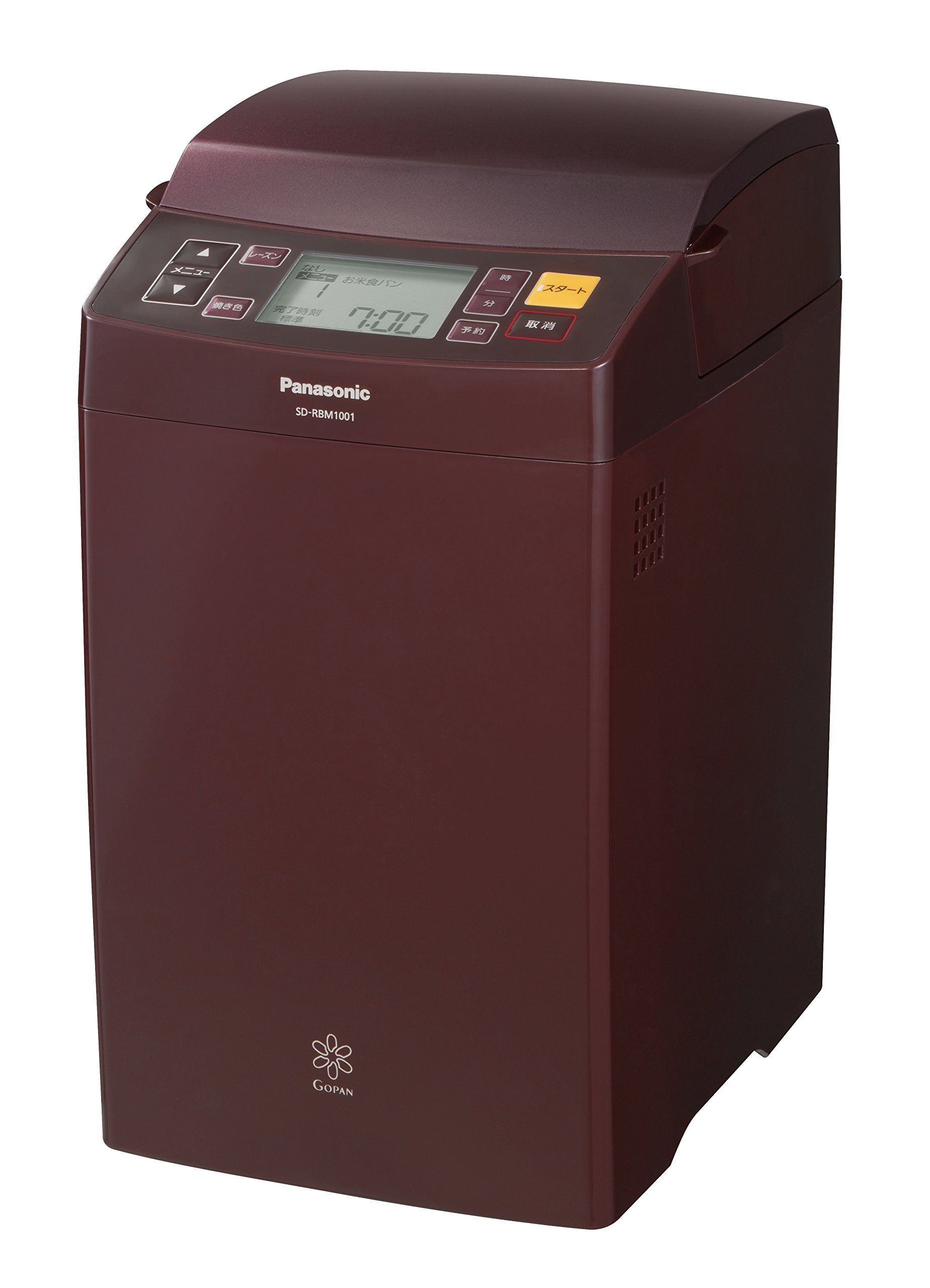 Amazon.com: Panasonic New Gopan Rice Bread Cooker White Sd-rbm1001