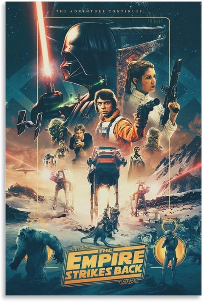 Amazon.co.jp: 映画のポスター、スターウォーズ帝国の逆襲 The Empire