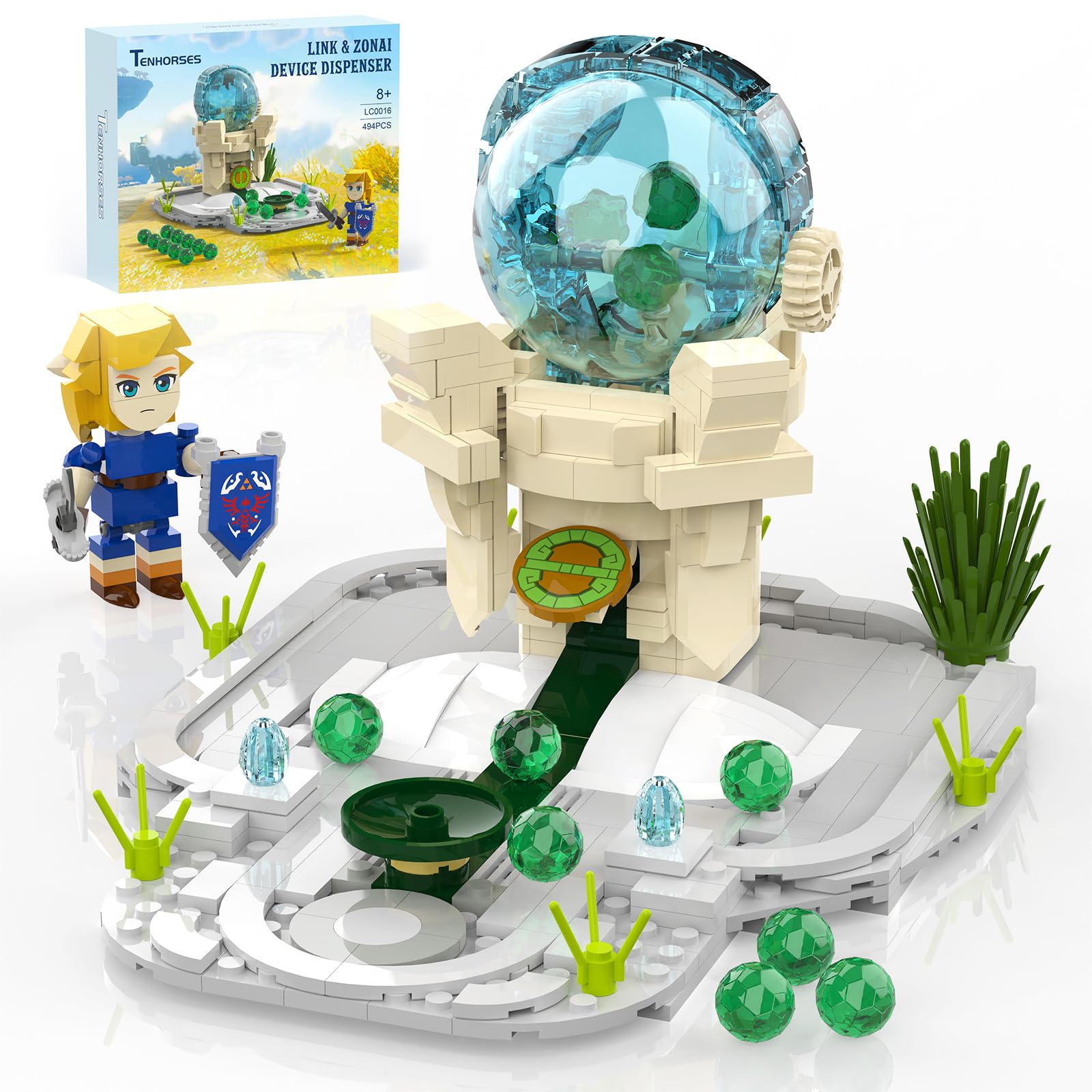 Amazon.com: Tenhorses Link Zonai Device Dispenser Building Set