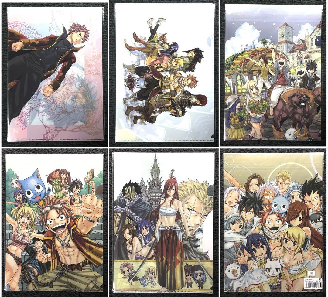Amazon.co.jp: FAIRY TAIL フェアリーテイル 版画展 クリアファイル 6
