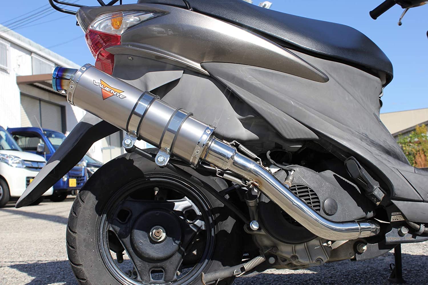 Amazon | アドレスV125S マフラー EBJ-CF4MA 2010年～2013年モデル対応