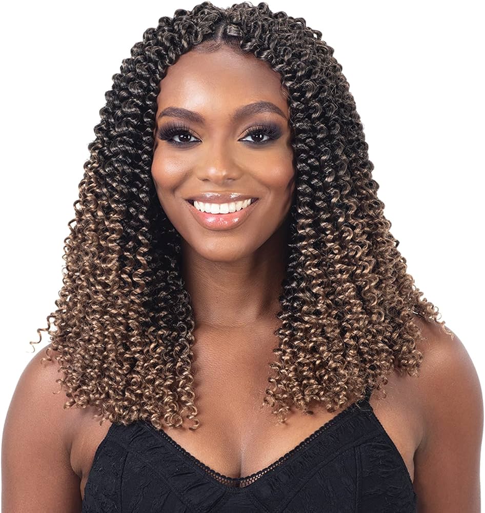Amazon.com : FreeTress Crochet Braids 3X Tahiti Water Curl 12