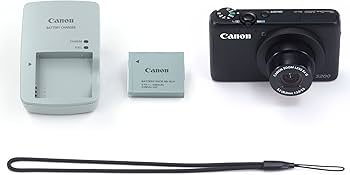 Amazon | Canon デジタルカメラ PowerShot S200(ブラック) F値2.0 広角