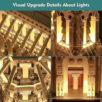 Amazon.co.jp: LocoLee ライトキット レゴノートルダム大聖堂建築21061