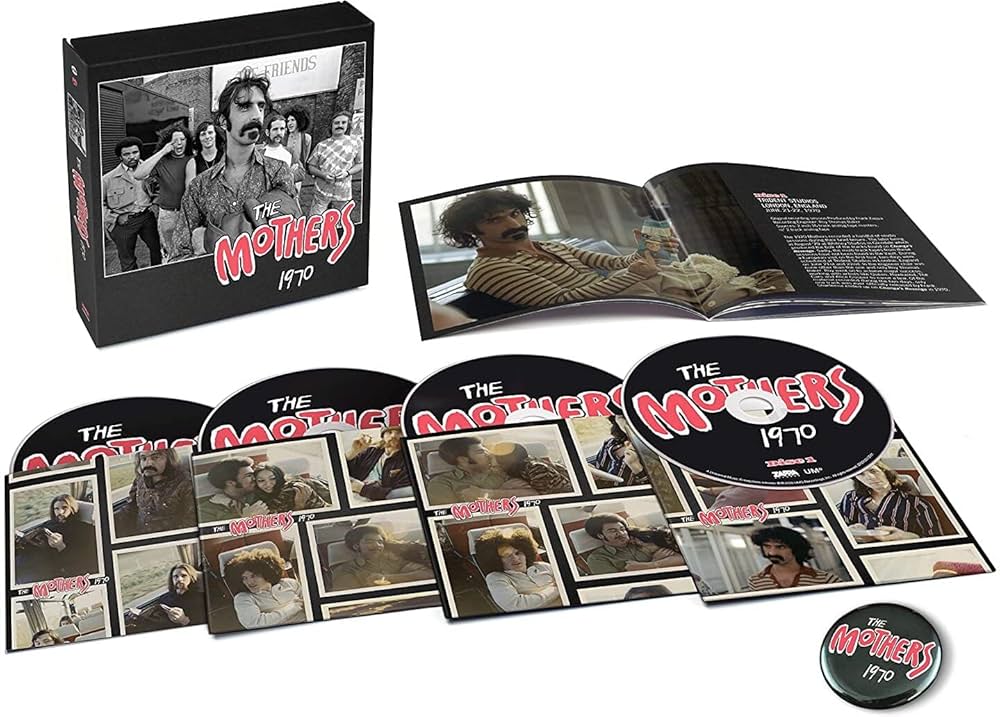 Amazon.com: The Mothers 1970[4-CD Clamshell Box]: CDs & Vinyl