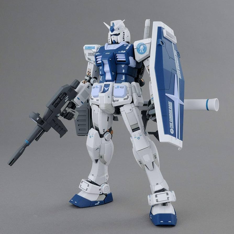 Amazon.com: Bandai 1/100 MG RX-78-2 Gundam Ver.3.0 (Gundam Base Color)
