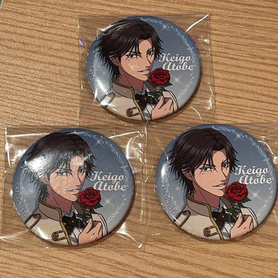 テニスの王子様 跡部景吾 BIG缶バッジ プライズ 全種コンプリート＋1