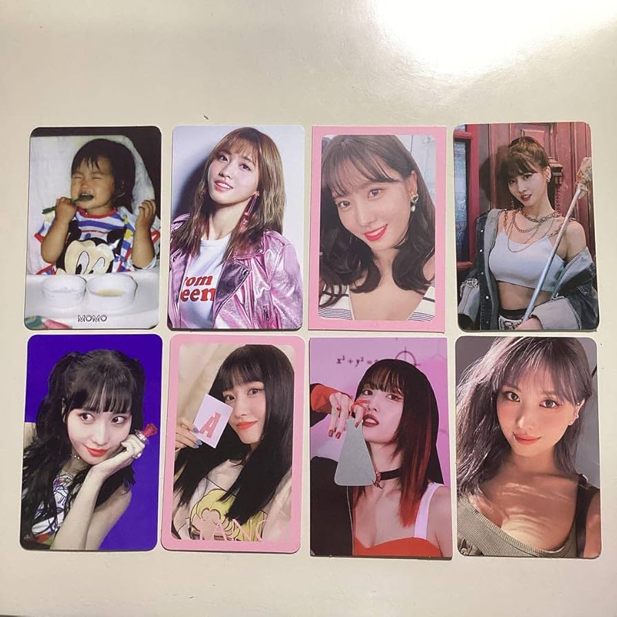 Amazon.co.jp: TWICE モモ トレカ セット : おもちゃ