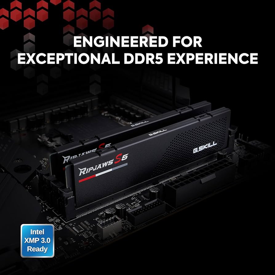 G.SKILL Ripjaws S5 Series DDR5 RAM (Intel XMP 3.0) 128GB (2x64GB