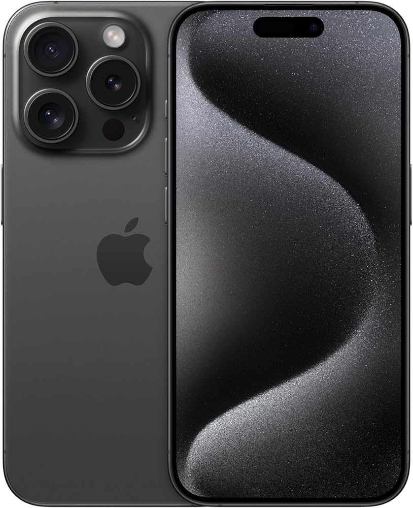 Amazon.com: Apple iPhone 15 Pro, 128GB, Black Titanium - Cricket