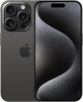 Amazon.com: Apple iPhone 15 Pro, 256GB, Black Titanium - T-Mobile