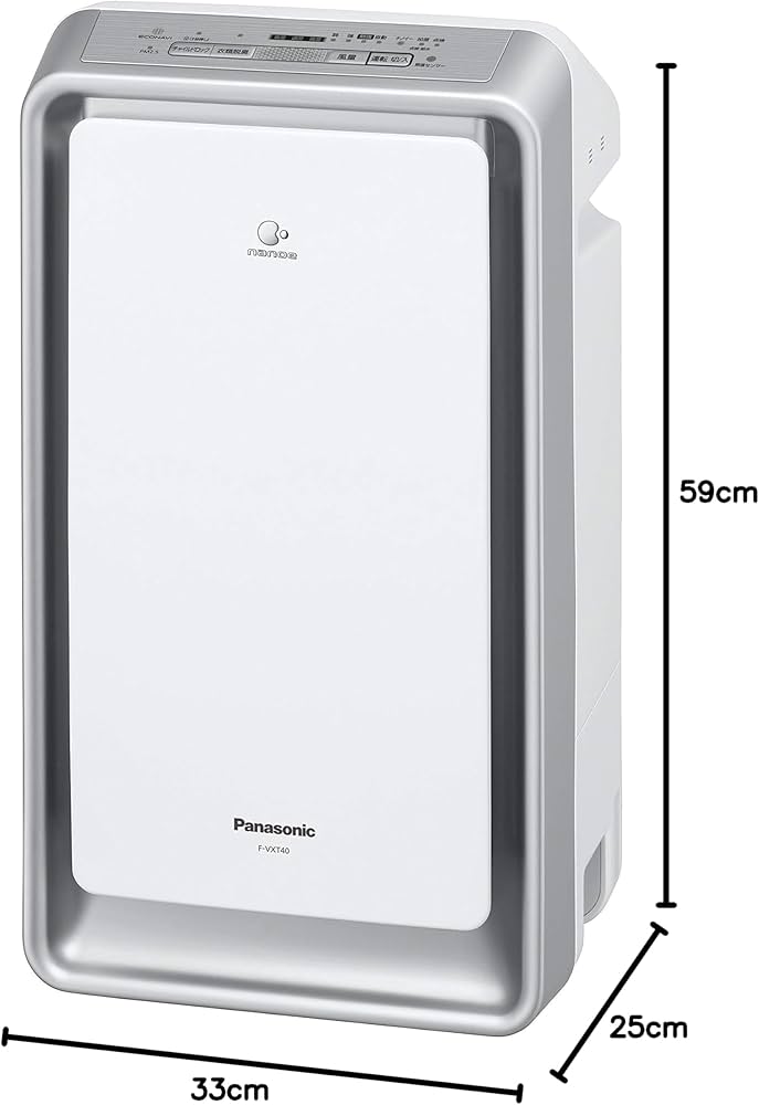 Amazon.co.jp: パナソニック 加湿空気清浄機 ナノイー搭載 ～18畳 静音