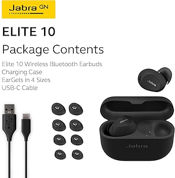Amazon.com: Jabra Elite 10 True Wireless Bluetooth Earbuds