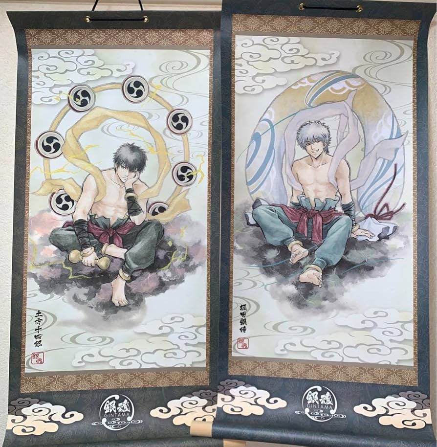 銀魂 風神雷神 アクリルスタンド アクスタ 坂田銀時 土方十四郎 銀魂