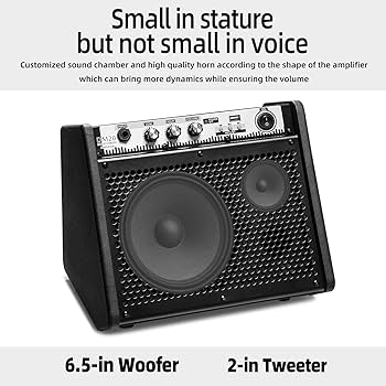 Amazon | Coolmusic DM20 20W BT パーソナルモニターアンプ電気ドラム