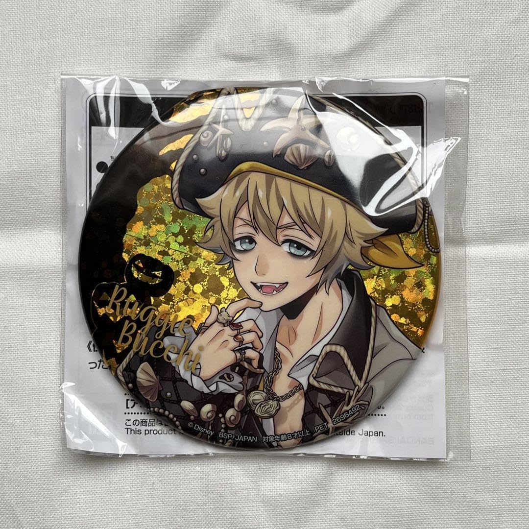 Amazon.co.jp: ツイステ 缶バッジ ラギー・ブッチ スケアリードレス