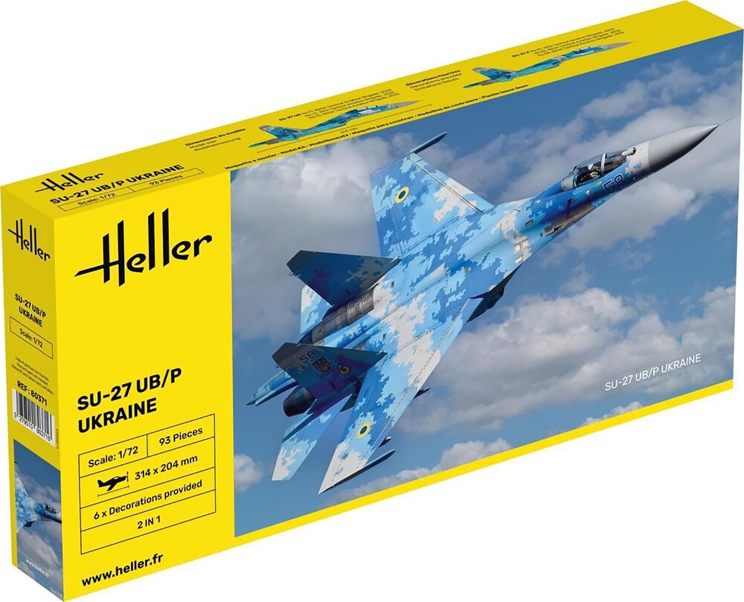1/144スケール航空自衛隊785号機フランカーSU27 1/144スケール航空