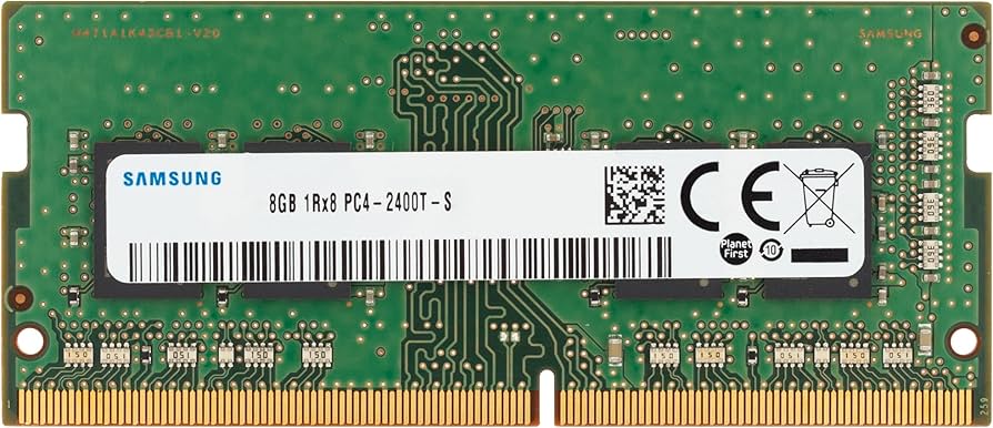 Samsung 8GB DDR4 2400MHz PC4-19200 (PC4-2400T) CL17 SODIMM 1Rx8