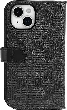 Amazon.co.jp: [Coach] iPhone 15 ケース 手帳型 Folio Case 正規品