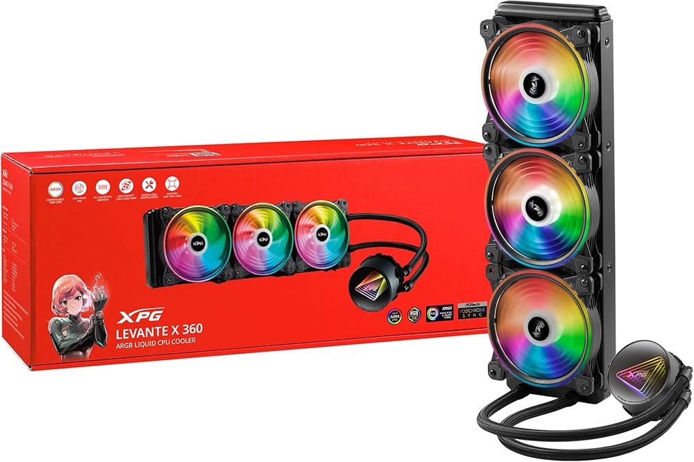 Amazon.com: XPG Levante X 360 All-in-One ARGB CPU Liquid Cooler