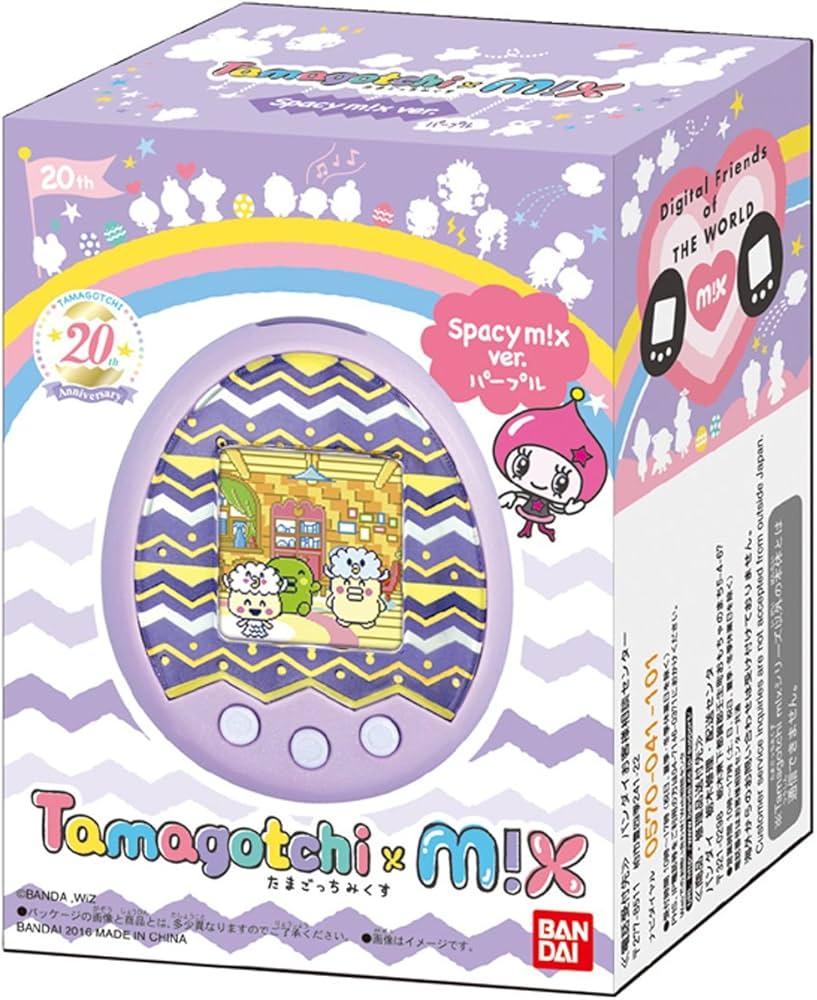 Amazon | Tamagotchi m!x (たまごっちみくす) Spacy m!x ver. パープル