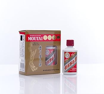 Amazon.co.jp: 貴州茅台酒 飛天 アルコール53度50ml*2（2本セット