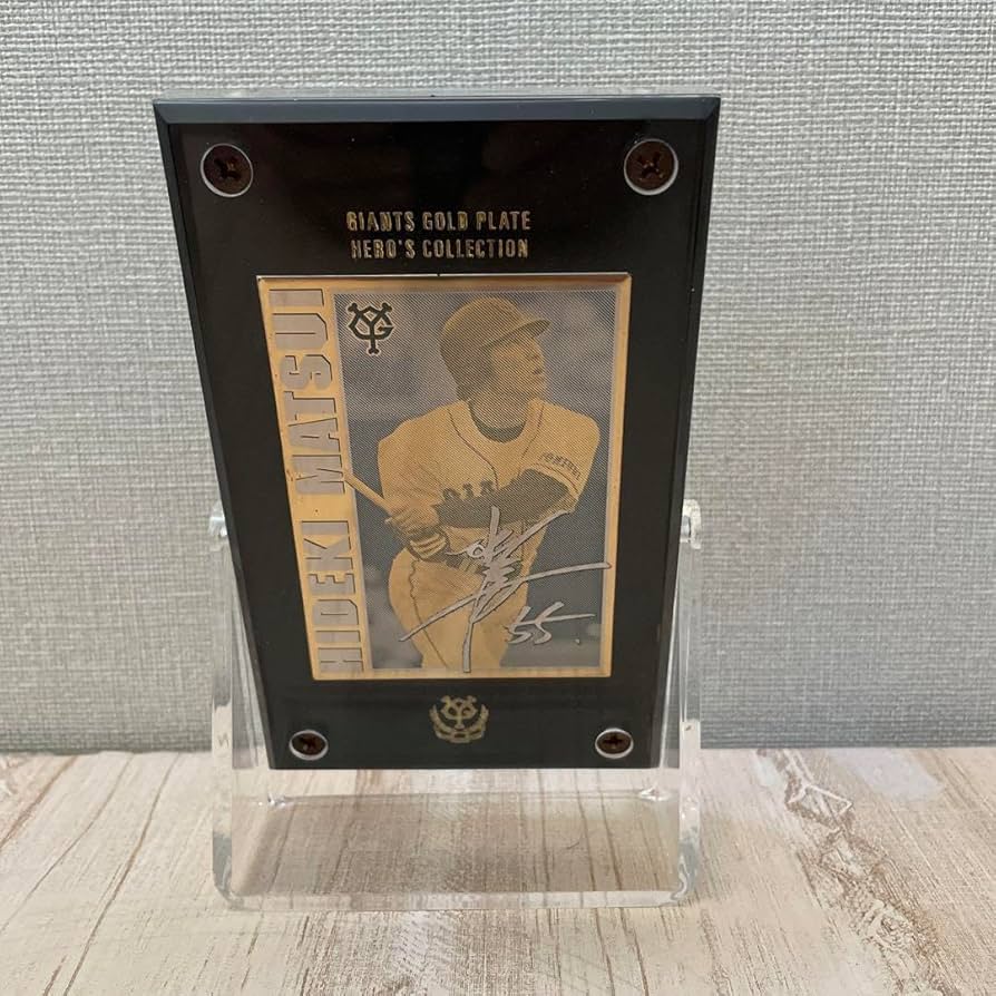 Amazon.co.jp: 松井秀喜 ゴールドプレート 2,000 24k シリアルナンバー