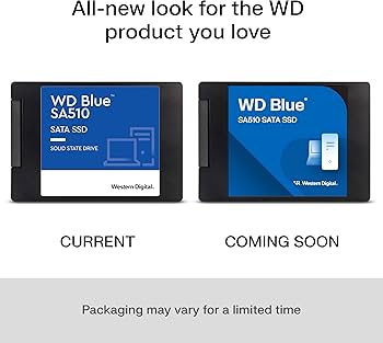 Amazon.com: Western Digital 1TB WD Blue SA510 SATA Internal Solid