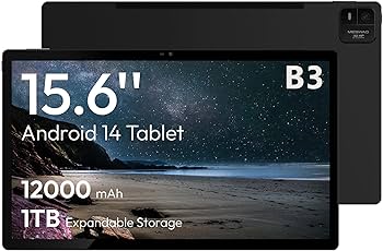 Amazon.com : MESWAO 15.6 Inch Android 14 Tablet, 2025 Large Tablet