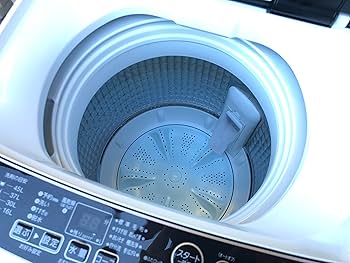 Amazon | AQUA アクア AQW-G5MJ 5.0kg 洗濯機 ホワイト ガラスフタ