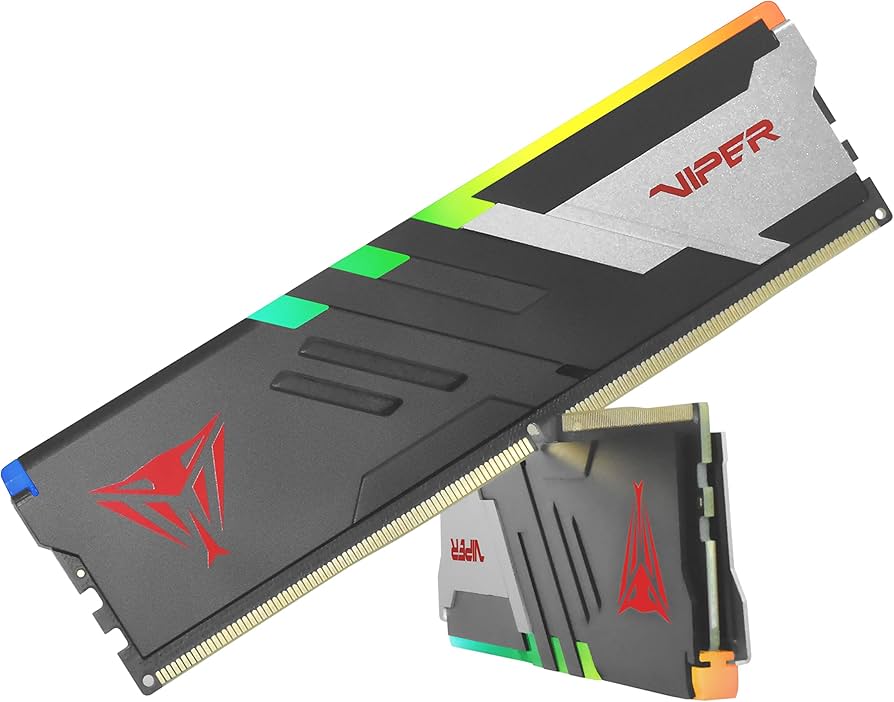 Patriot Viper Venom RGB DDR5 RAM 32GB (2X16GB) 6000MHz CL36 1.35v