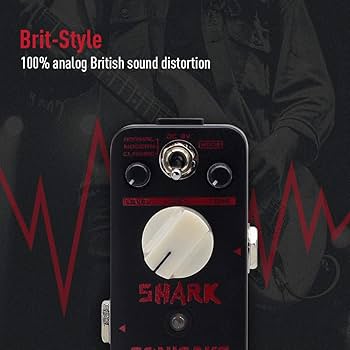 Amazon | SONICAKE ディストーション ギター エフェクター ペダル