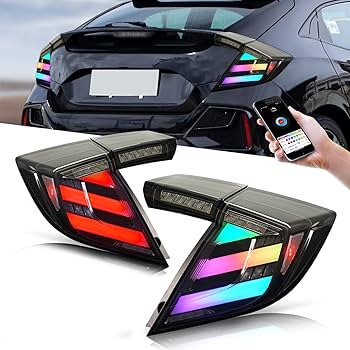 Amazon | シビック ハッチバック テールランプ RGB機能 FK7 FK8 TYPE-R