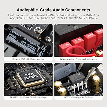 Amazon.co.jp: AIYIMA A07 MAX HIFI パワーアンプ 2チャンネルホーム