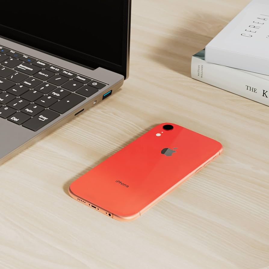 Apple iPhone XR, 128GB, Coral - Fully Unlocked (Renewed) : Amazon