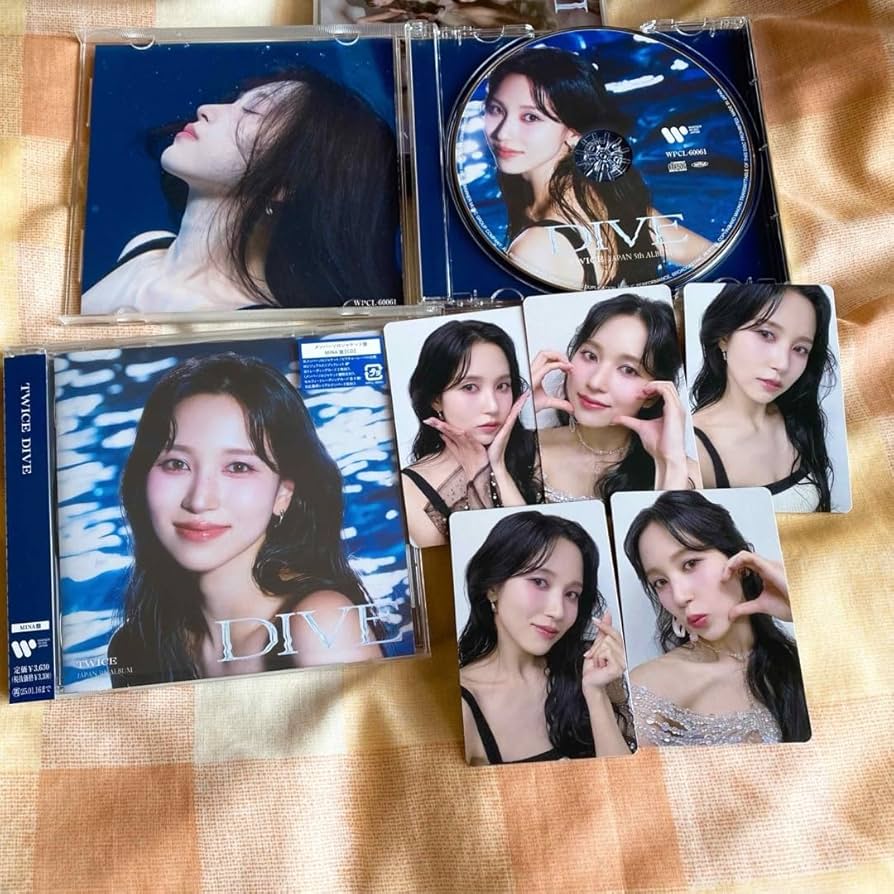 Amazon.co.jp: TWICE DIVE ミナ盤 CD トレカ 5種 コンプ セット MINA