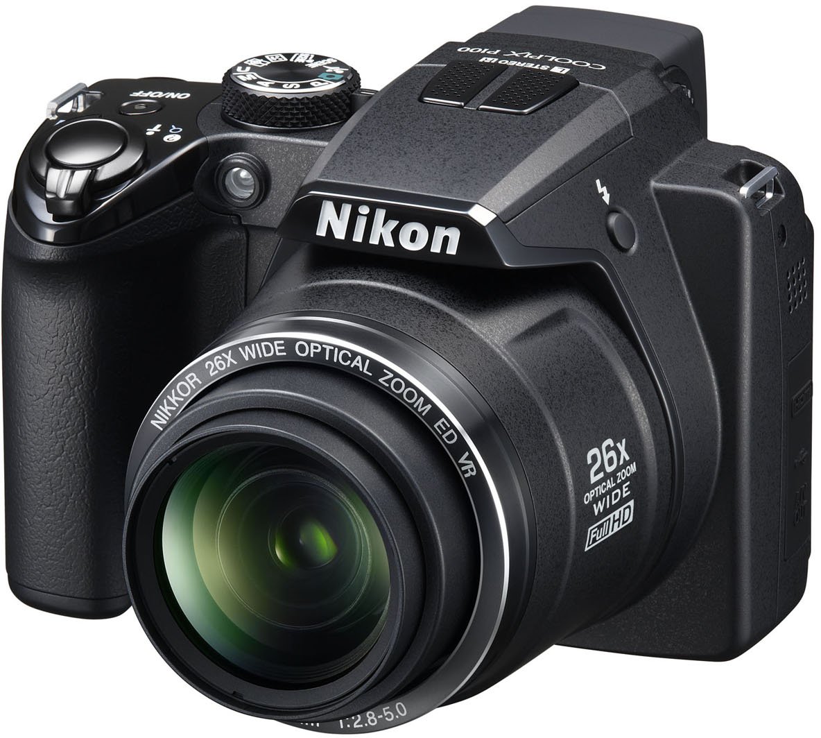 Amazon | Nikon デジタルカメラ COOLPIX (クールピクス) P100 ブラック