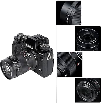 Amazon.co.jp: 7artisans 60mm f2.8 II xマウント レンズ APS-C 大口径