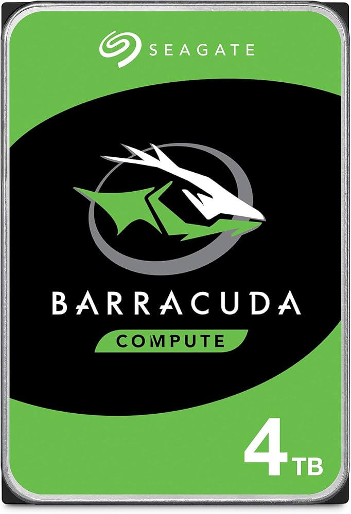 Amazon.com: Seagate BarraCuda 4TB Internal Hard Drive HDD – 3.5