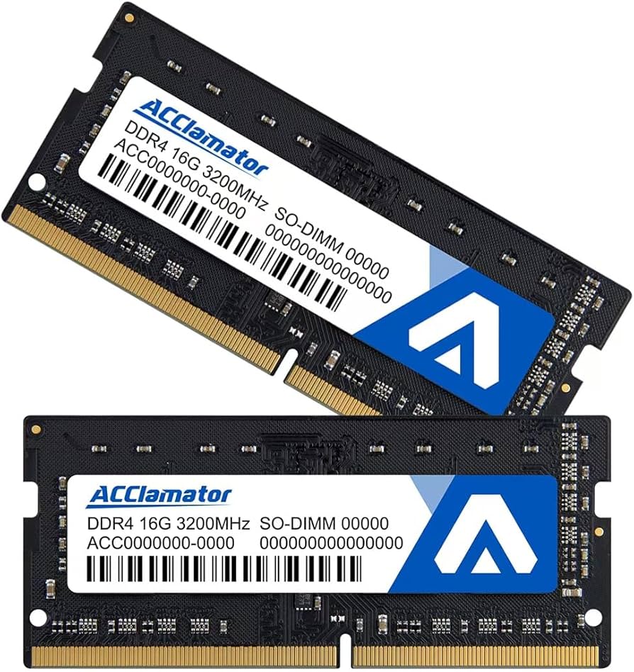 Acclamator DDR4 32GB Kit (2x16GB) 3200MHz (or 2933MHz or 2666MHz