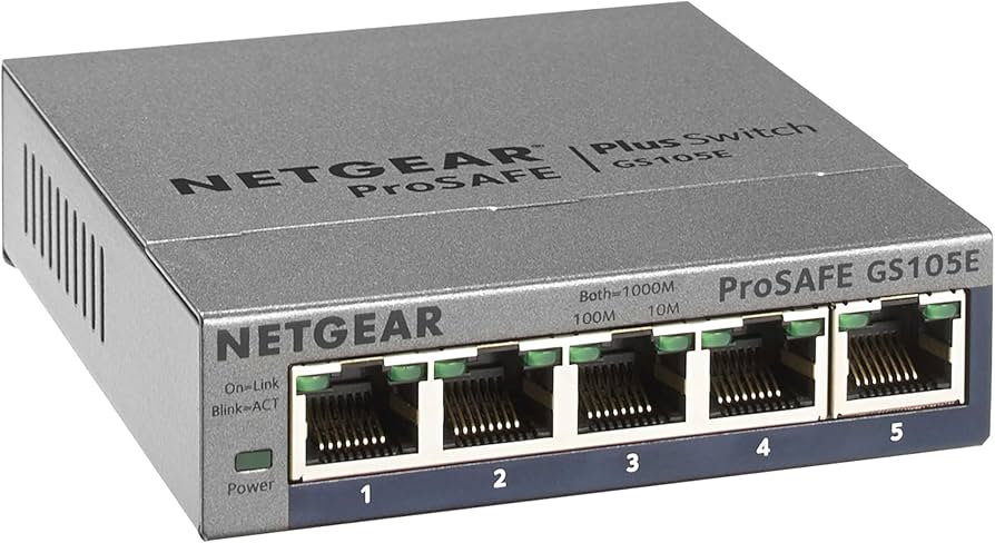 Amazon.com: NETGEAR 5-Port Gigabit Ethernet Easy Smart Managed