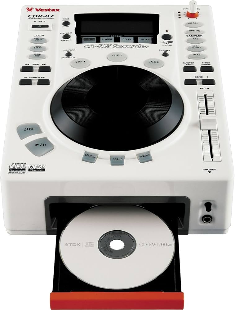 Amazon.co.jp: VESTAX CDR-07 CD-RW Recorder : Electronics