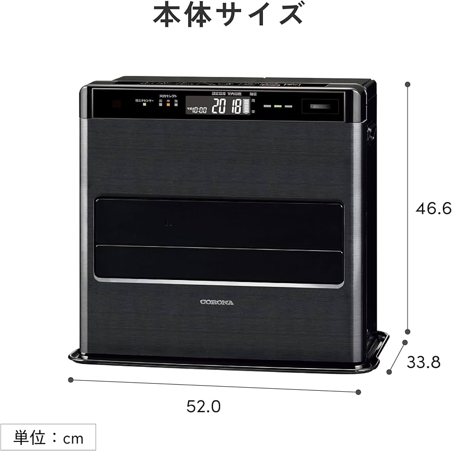 Amazon | CORONA(コロナ) 石油ファンヒーター 【日本生産】 (木造12畳