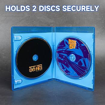 Amazon.com: BOATISLE Double 2-Disc Blu-Ray Cases, Blu-ray/DVD/CD
