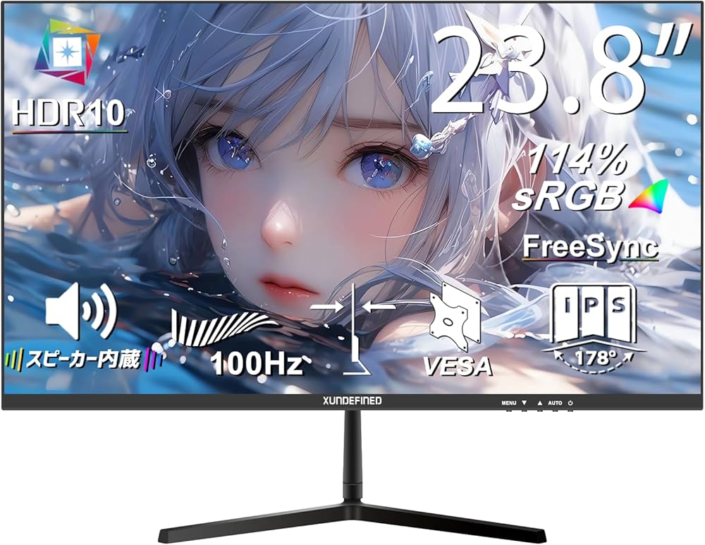 Amazon.co.jp: XUNDEFINED 23.8インチ モニター フルHD(1920x1080