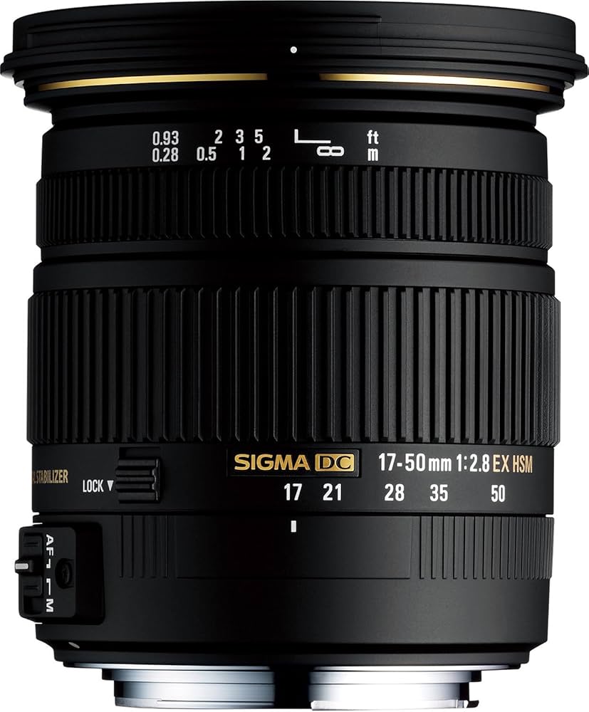 Sigma 17-50mm f/2.8 EX DC OS HSM FLD Large Aperture Standard Zoom