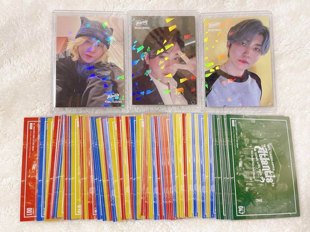 Amazon.co.jp: Mrs. GREEN APPLE Atlantis フォトカード コンプ セット