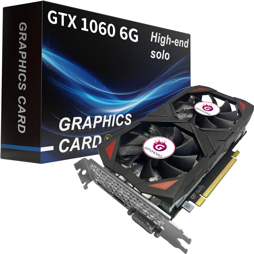 Amazon | GPVHOSO GTX 1060 6GB グラフィックスカード GDDR5 192bit 4K