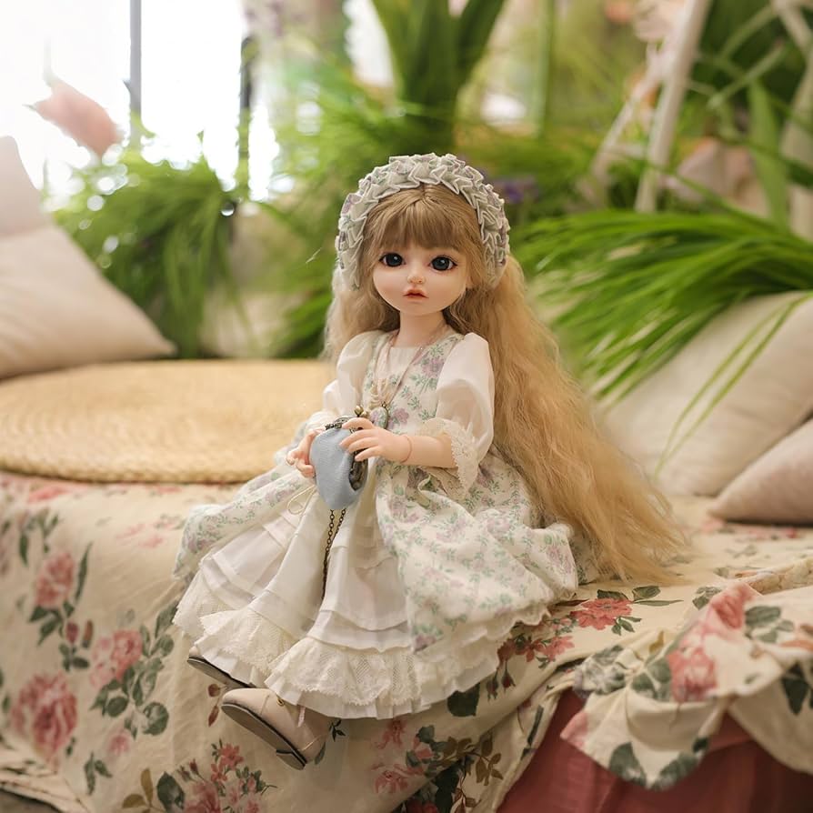 Amazon | Cloveray 1/4 可愛い ビニール BJDドール 45cm 球体関節人形